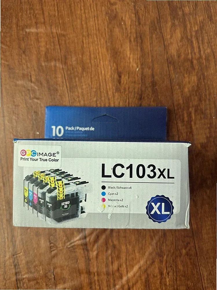 10 Pack LC103XL Ink Cartridges for Brother Printers Black Cyan Magenta Yellow