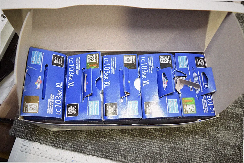 10 Pack NEW Brother Ink Printer Cartridge LC 103 BK XL Black EXPIRED 5/2022