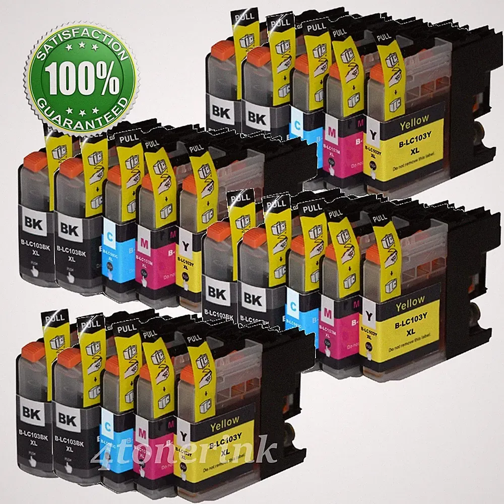 20Pk LC103XL LC-103XL Ink Cartridge For Brother MFC-J450dw MFC-J470dw MFC-J870dw