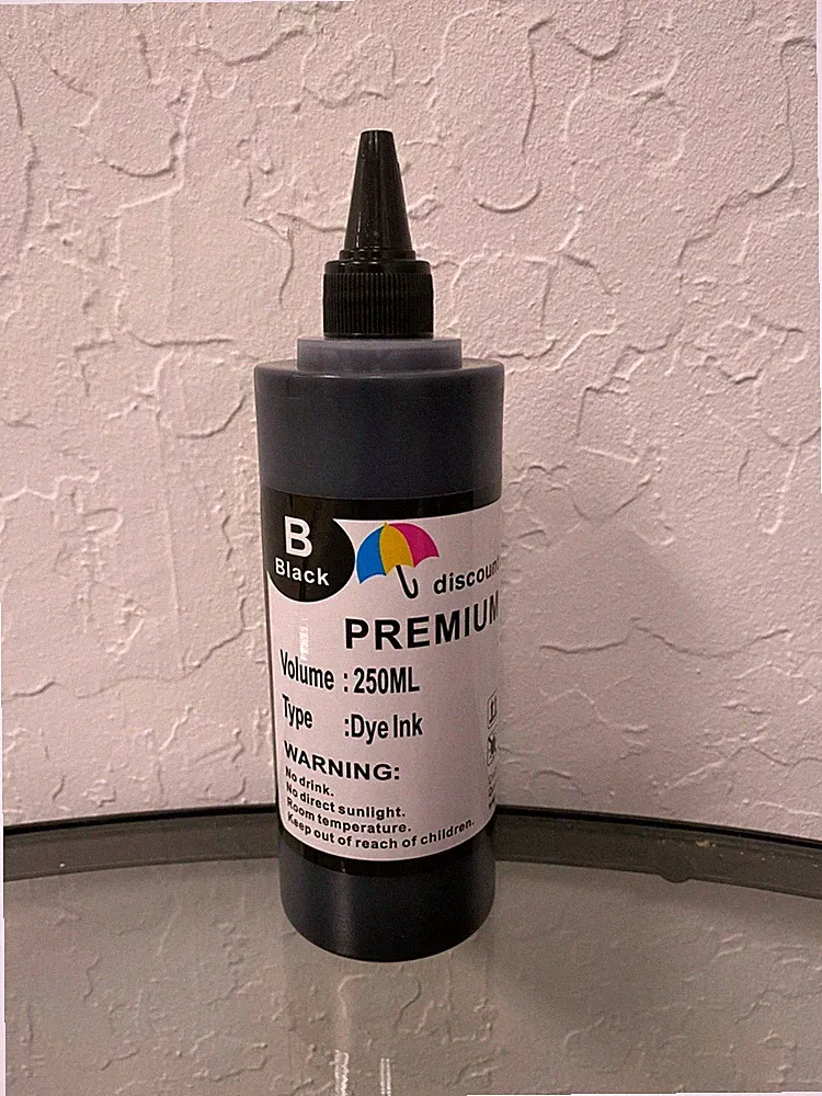 Black Refill Ink for Brother LC101 LC103 LC105 LC107 LC109 printer cartridges