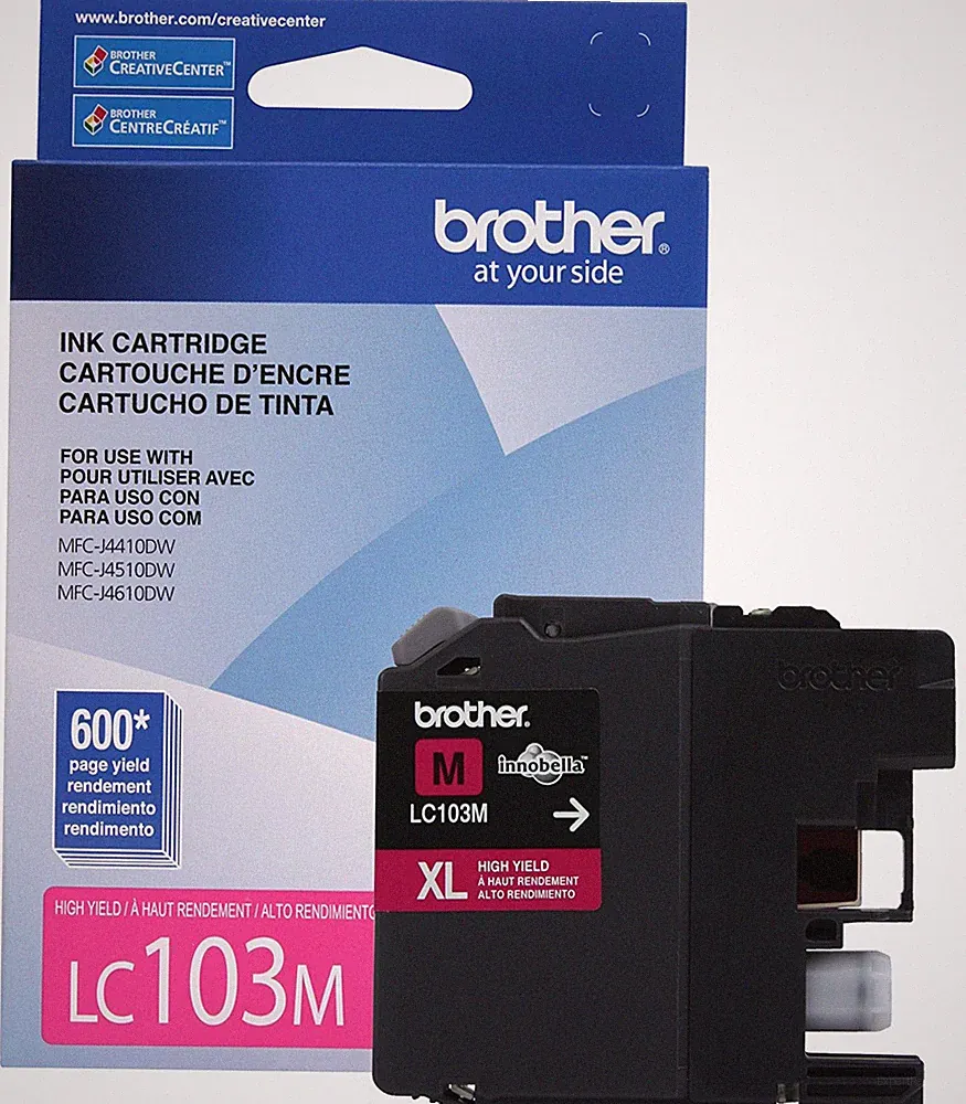 GENUINE Brother LC-103 Magenta XL Ink Cartridge for MFC-J4410DW MFC-J4510DW