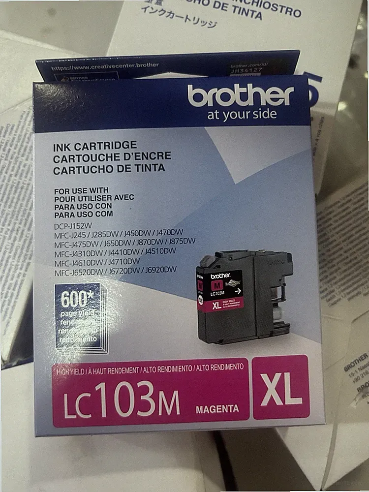 New Genuine Brother LC103XL Magenta Ink Cartridge DCP-J152W, MFC-J245 11/2025