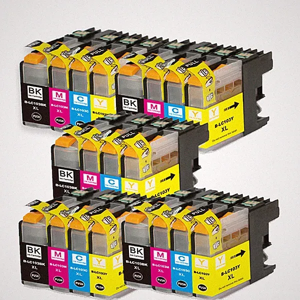 Printer Ink cartridge fits Brother LC103X LC101 MFC-J285DW MFC-J870DW MFC-J875DW