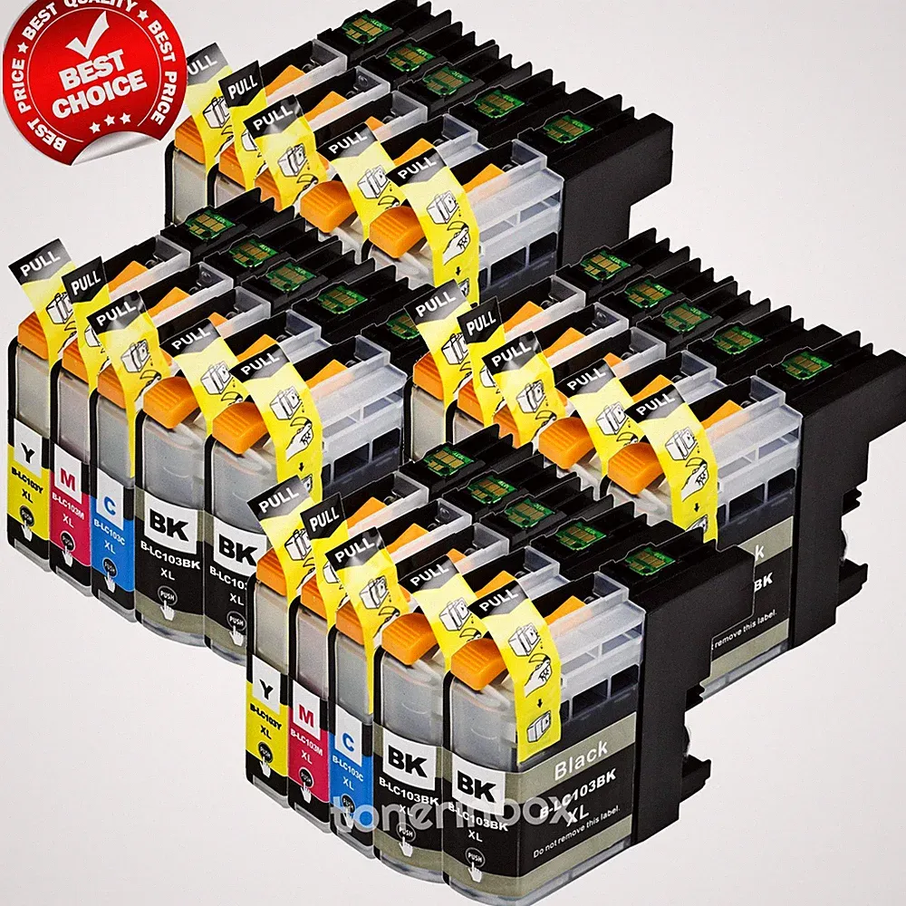 lc103 black ink cartridges for brother printer