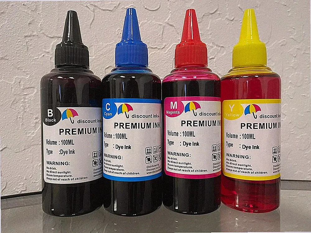 Refill ink Kit for Brother LC103 LC105 printer cartridge 4x100ml 4 Syringes